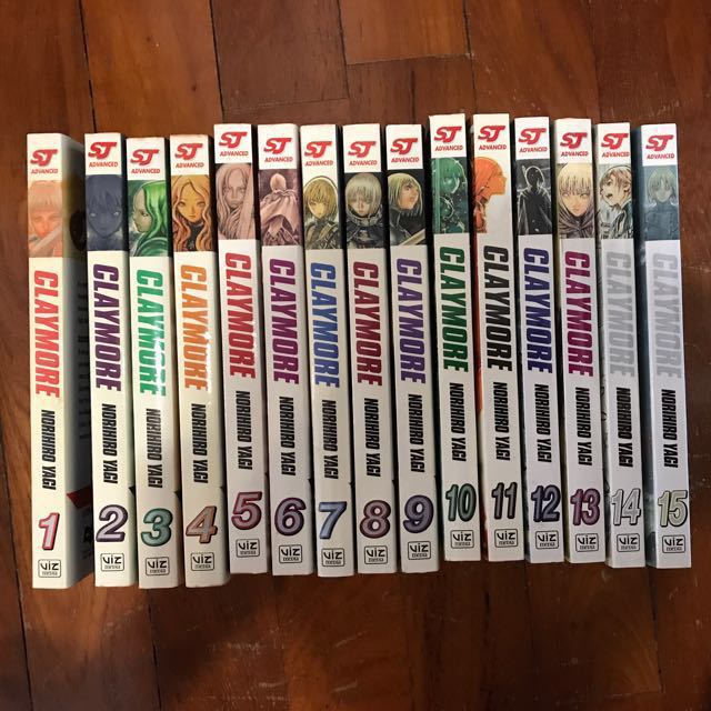 Claymore Manga Books Stationery Comics Manga On Carousell Claymore is a dark fantasy manga and anime series created by norihiro yagi. claymore manga