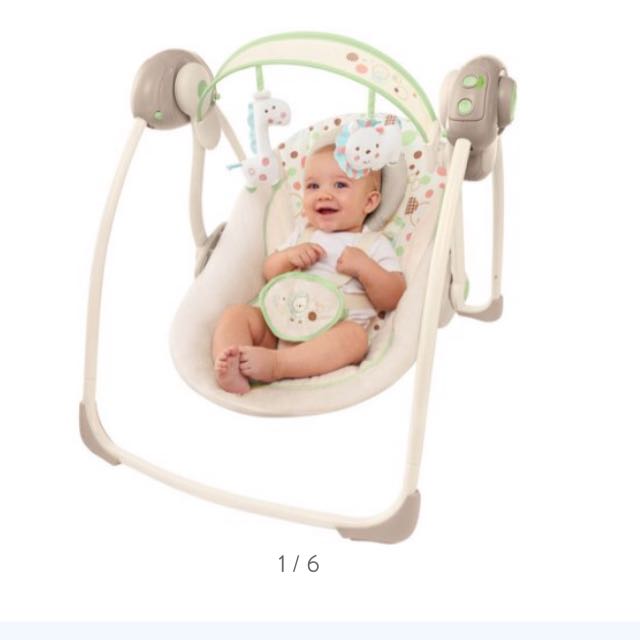 Comfort Harmony By Bright Starts Portable Swing On Carousell