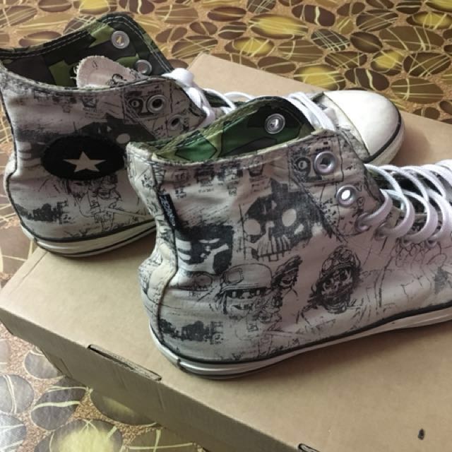 Gorillaz store converse 2017