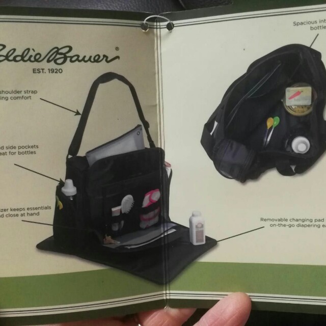 Eddie bauer highline diaper bag sale