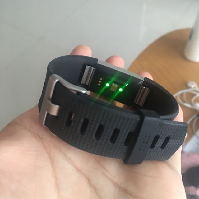 Fitbit Charge 2 L Black Used Mobile Phones Gadgets Wearables Smart Watches on Carousell