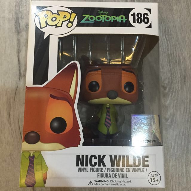 nick wilde pop vinyl