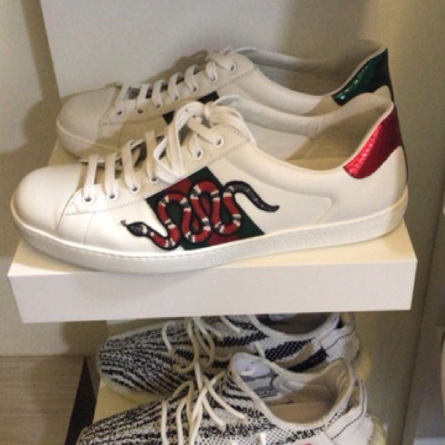 gucci sneakers with snake