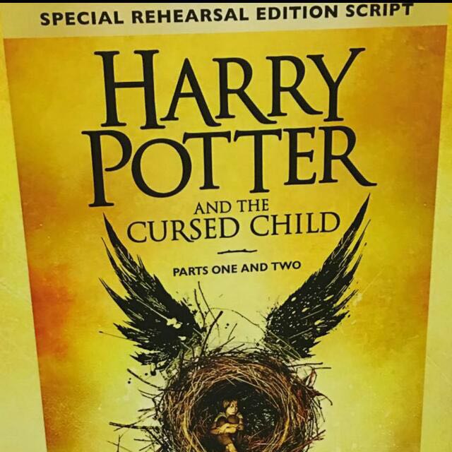 Hard Cover Harry Potter Book The Cursed Child Books Stationery Fiction On Carousell