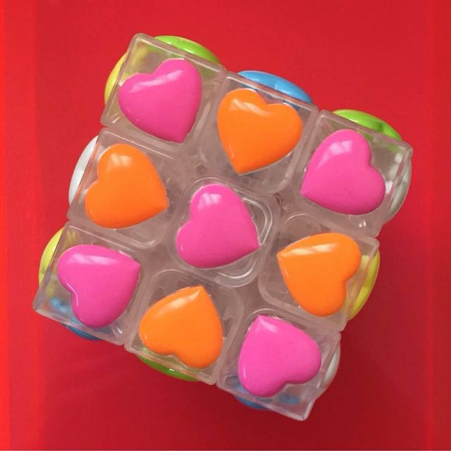 Heart Rubiks Cube Hobbies Toys Toys Games On Carousell