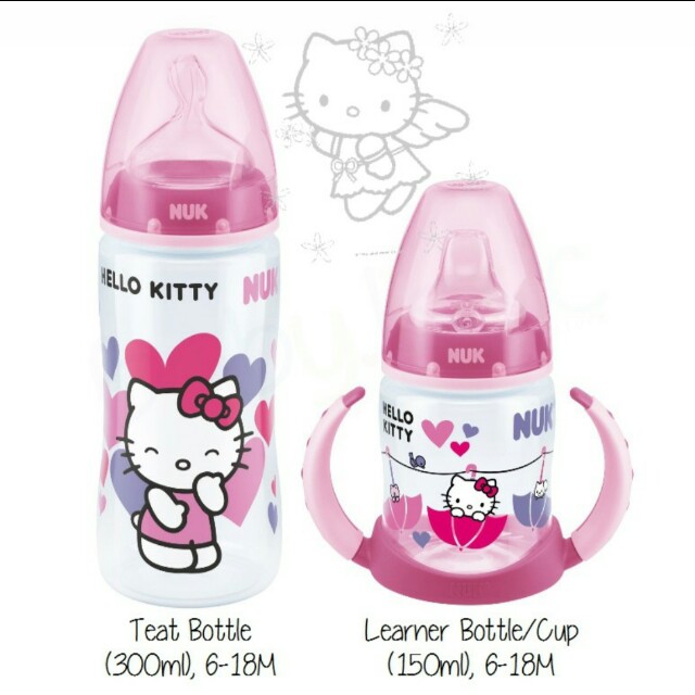 nuk hello kitty bottle