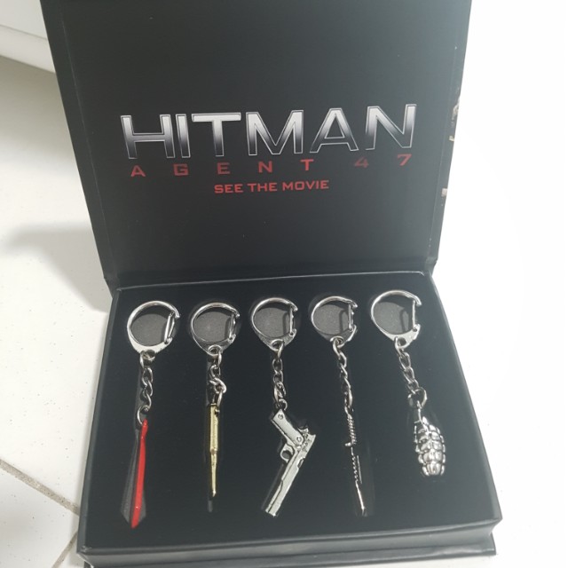 Hitman Agent 47 Keychain