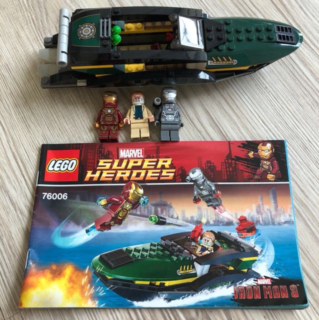 lego marvel iron man 3
