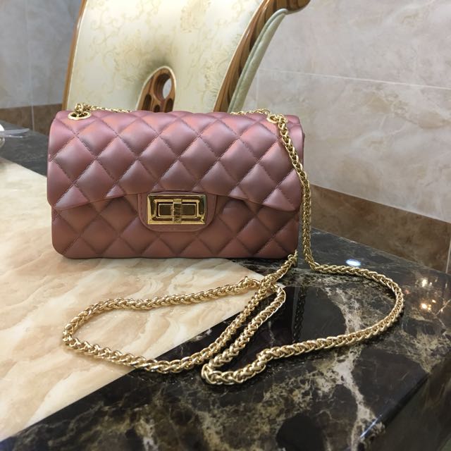 Sling bag jelly matte sale