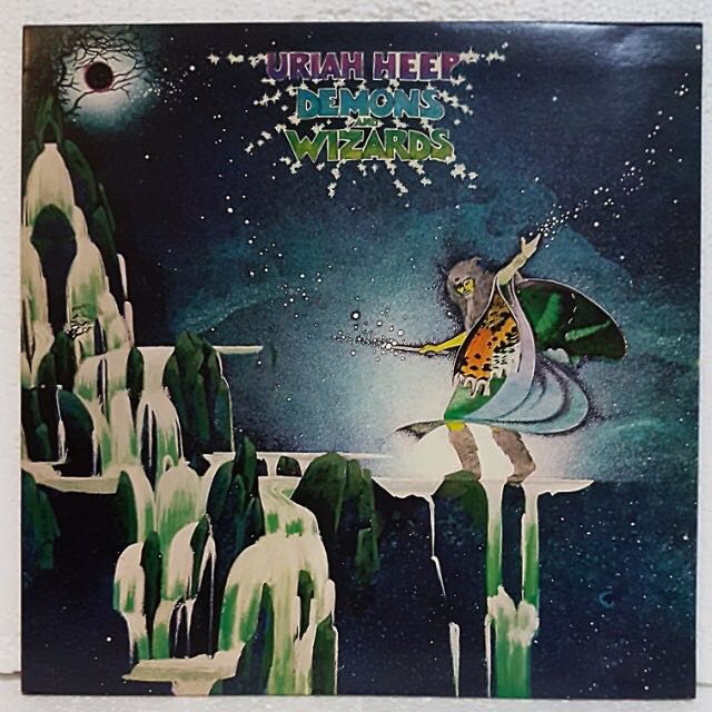 Reserved Uriah Heep Demons Wizards Vinyl Record Vintage Collectibles Vintage Collectibles On Carousell