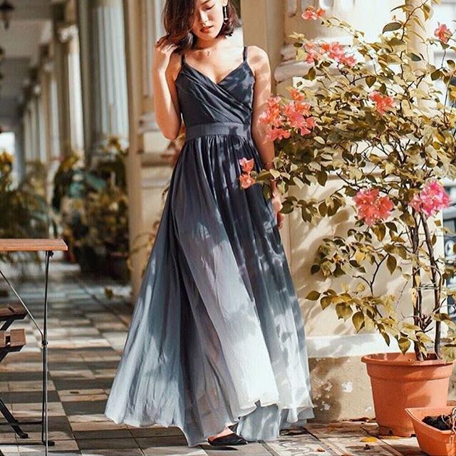 Grey ombre dress 2025