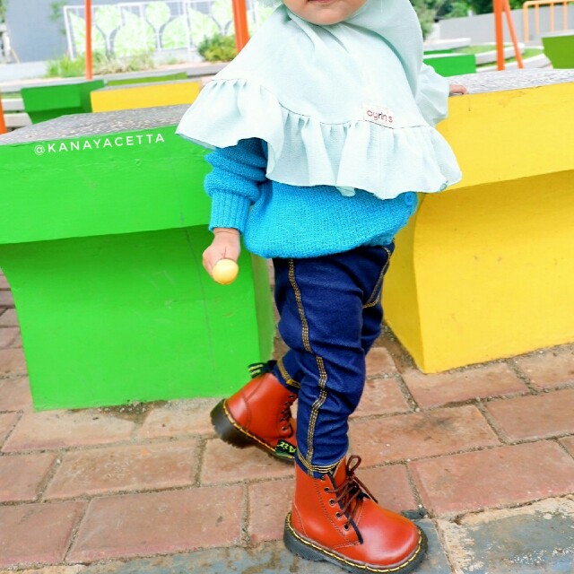Sepatu Boots Docmart Anak Unisex Bayi Anak Baju Anak Perempuan Di Carousell
