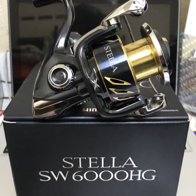 Shimano stella sw6000hg, Sports Equipment, Fishing on Carousell