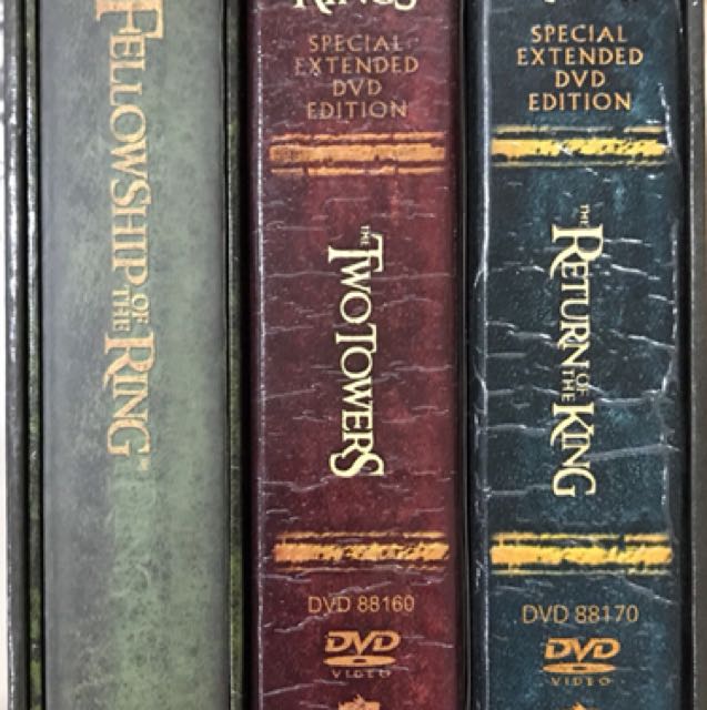 The Lord Of The Ring Trilogy Special Extended 12 Dvd Musik Media Cd Dvd Lainnya Di Carousell