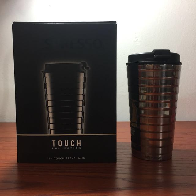 Nespresso Touch Collection Travel Mug Stainless Steel 11 FL Oz/345 Ml for  sale online