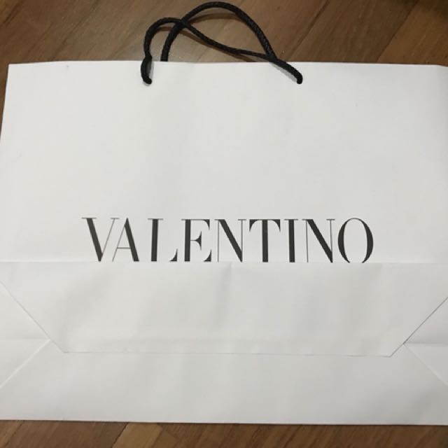 valentino paper bag