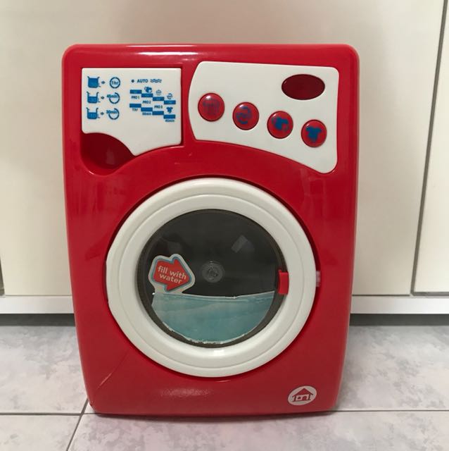 battery operated toy washing machine