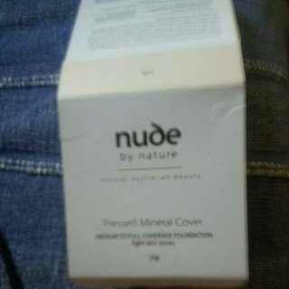 Nude by nature.."pressed mineral cover"