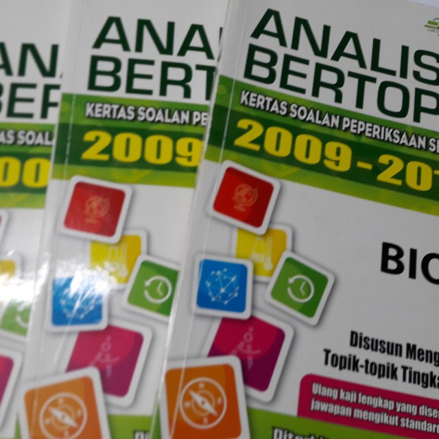 Spm Analisis Bertopik Spm 2009 2015 Combo Textbooks On Carousell