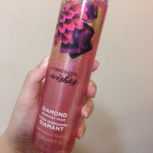 Bath Body Works A Thousand Wishes Diamond Shimmer Mist 8 Oz 236 Ml Amazon Co Uk Beauty