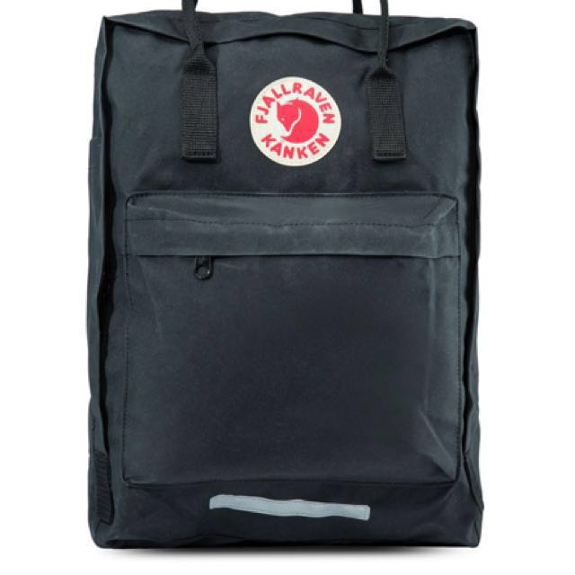 Fjallraven kanken big sales black