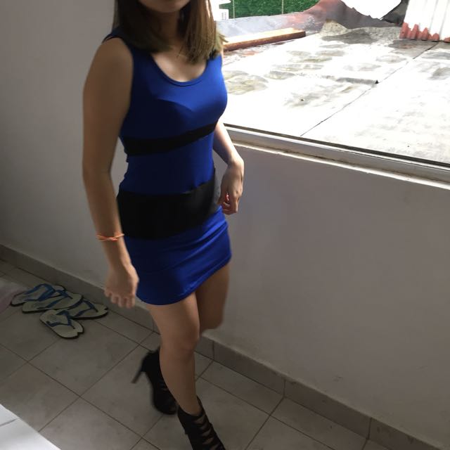 Tight shop office dress
