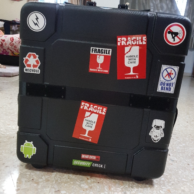 Brompton B&W hard travel case, Men's Fashion, Bags, Briefcases on Carousell