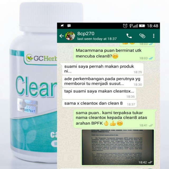 cara makan clean 8