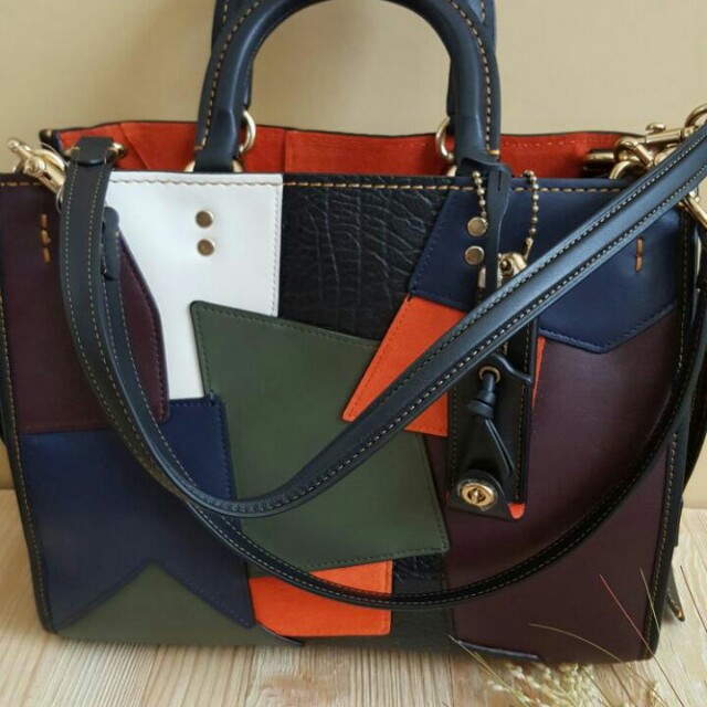 Coach rogue cheap patchwork