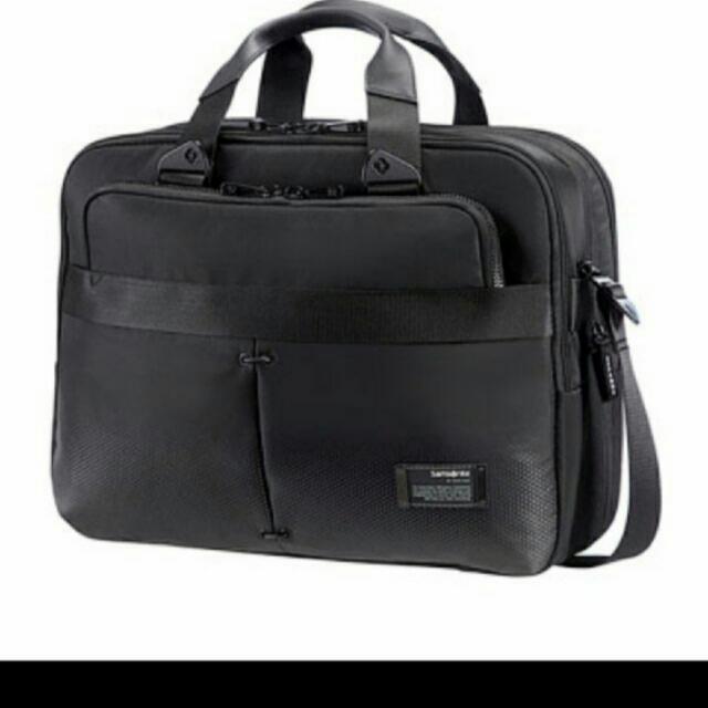 samsonite bailhandle laptop bag