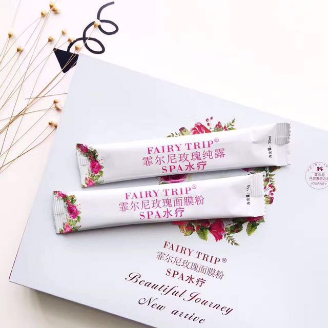 Fairy Trip Rose Spa Mask Health Beauty Bath Body On Carousell
