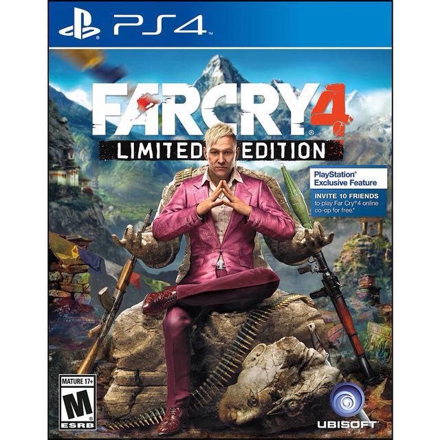 Far Cry 4 Limited Edition Ps4 Toys Games Video Gaming Video Games On Carousell