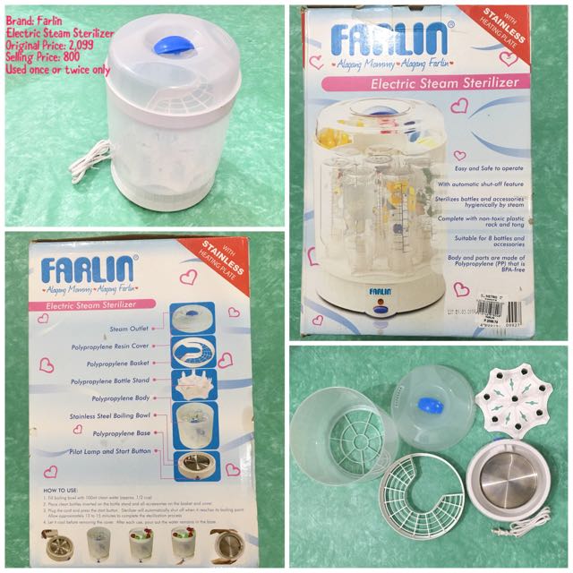 Farlin Electric Steam Sterilizer 