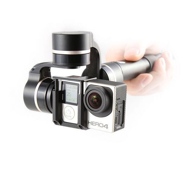 Feiyu G4 QD 3Axis Handheld Gimbal for GoPro and Similar Action Cameras