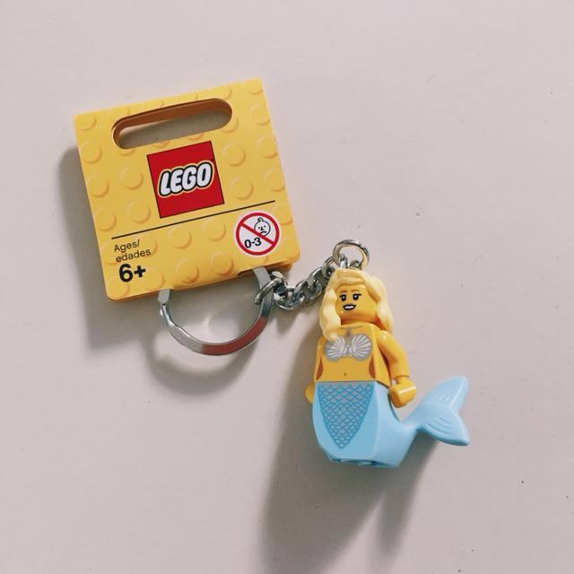Lego Keychain Mermaid Edition