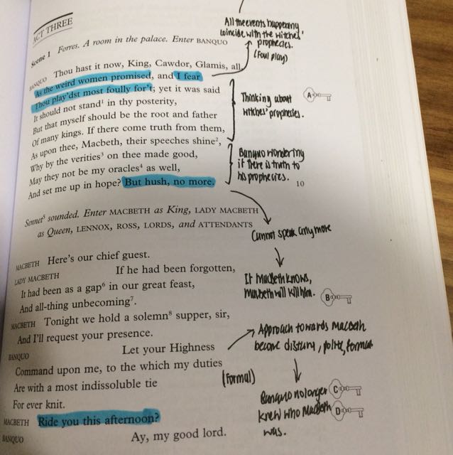 Macbeth (Category: Textbooks) located in Singapore. Submitted by 29.90 (Listing ID 140986387, Image 3). Description: Macbeth Literature Book for Sec 2/3 students. Condition: 6/10 Used before, heavily annotated but useful annotations, definitely helpful for exams..