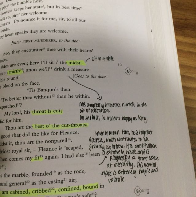 Macbeth (Category: Textbooks) located in Singapore. Submitted by 29.90 (Listing ID 140986387, Image 2). Description: Macbeth Literature Book for Sec 2/3 students. Condition: 6/10 Used before, heavily annotated but useful annotations, definitely helpful for exams..