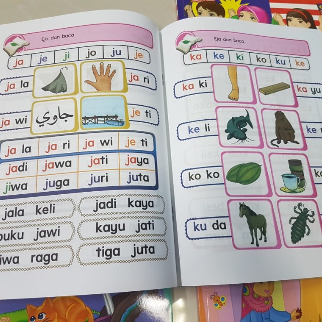 Malay Reading and Activity Book Set (K1 & K2), Books & Stationery
