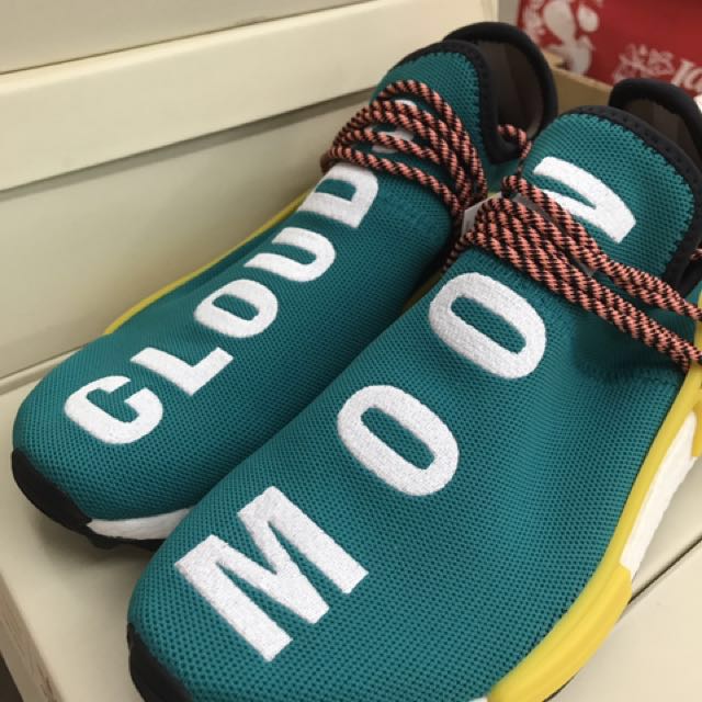 Pharrell x hu NMD Clouds Mood in various sizes, Men's Fashion, Sneakers on