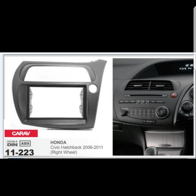 Ready Stock Honda Civic Fn2 Double Din Panel Bulletin Board Preorders On Carousell