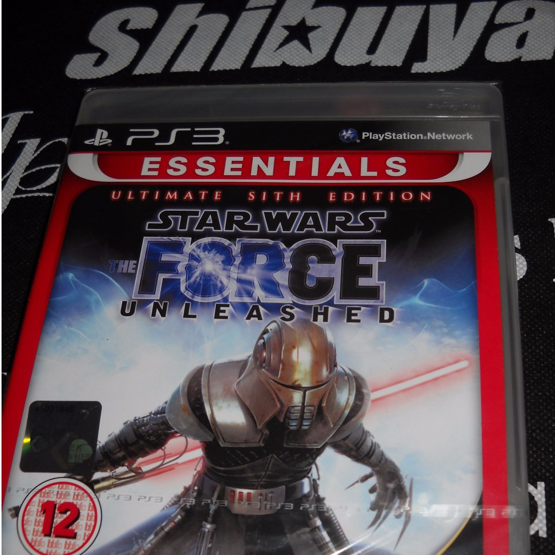 Ps3 Game Star Wars The Force Unleashed Ultimate Sith Edition Video Gaming Video Games On Carousell