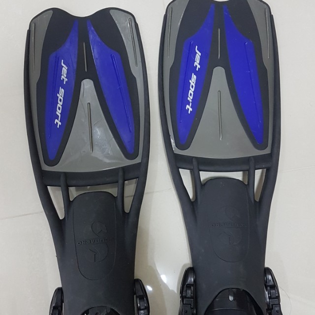 scubapro jet sport fin straps