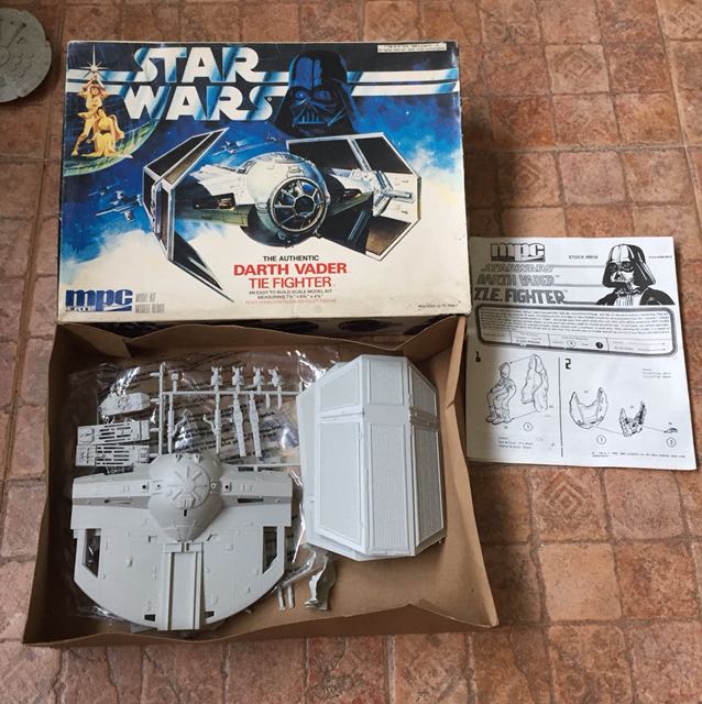 Star Wars MPC ERTL XWing & Darth Vader Tie Fighter Combo, Hobbies & Toys, Toys & Games on Carousell