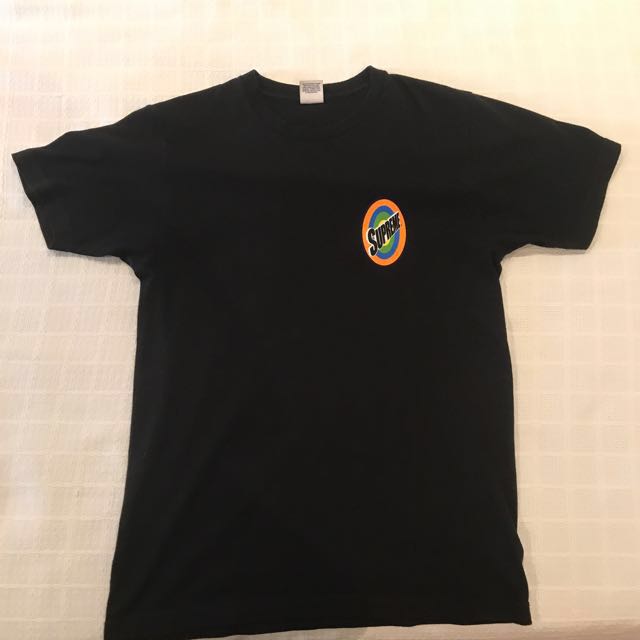 Supreme Spin Tee Black Men s Fashion Tops Sets Tshirts Polo Shirts on Carousell