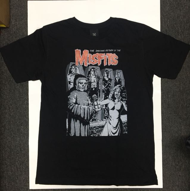 The Misfits The Shocking Return Of The Misfits T Shirt Band