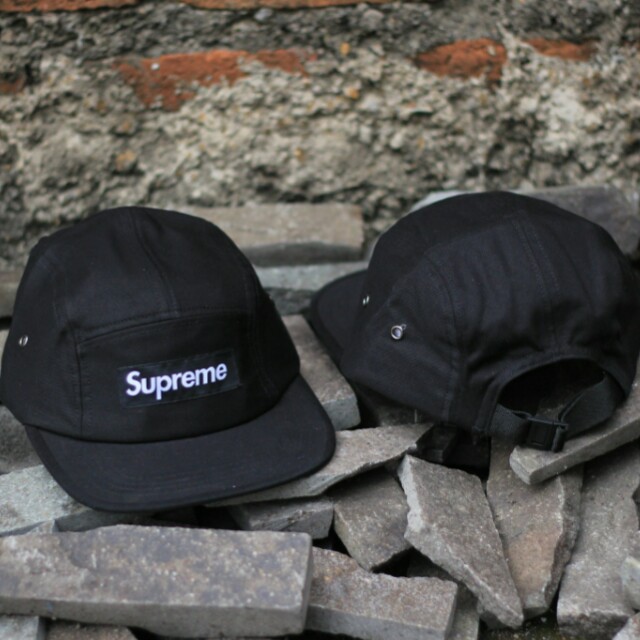 topi supreme original vs fake