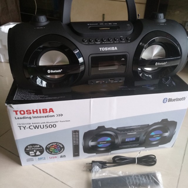 toshiba boombox bluetooth