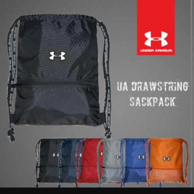 Under Armour Drawstring Bag, Men's Fashion, Activewear on Carousell