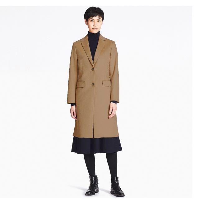Uniqlo chester coat deals