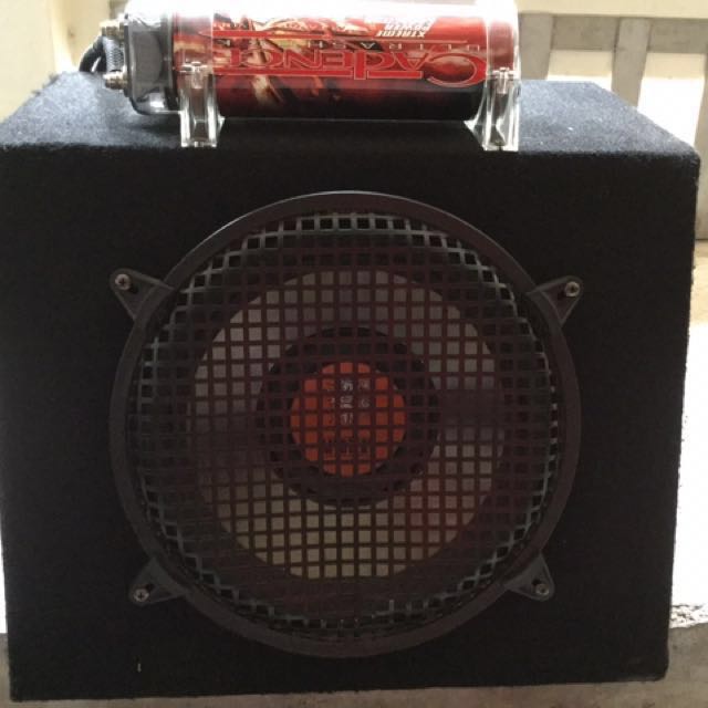 Used subwoofer, amplifier,speaker and tweeter, Car Accessories on Carousell